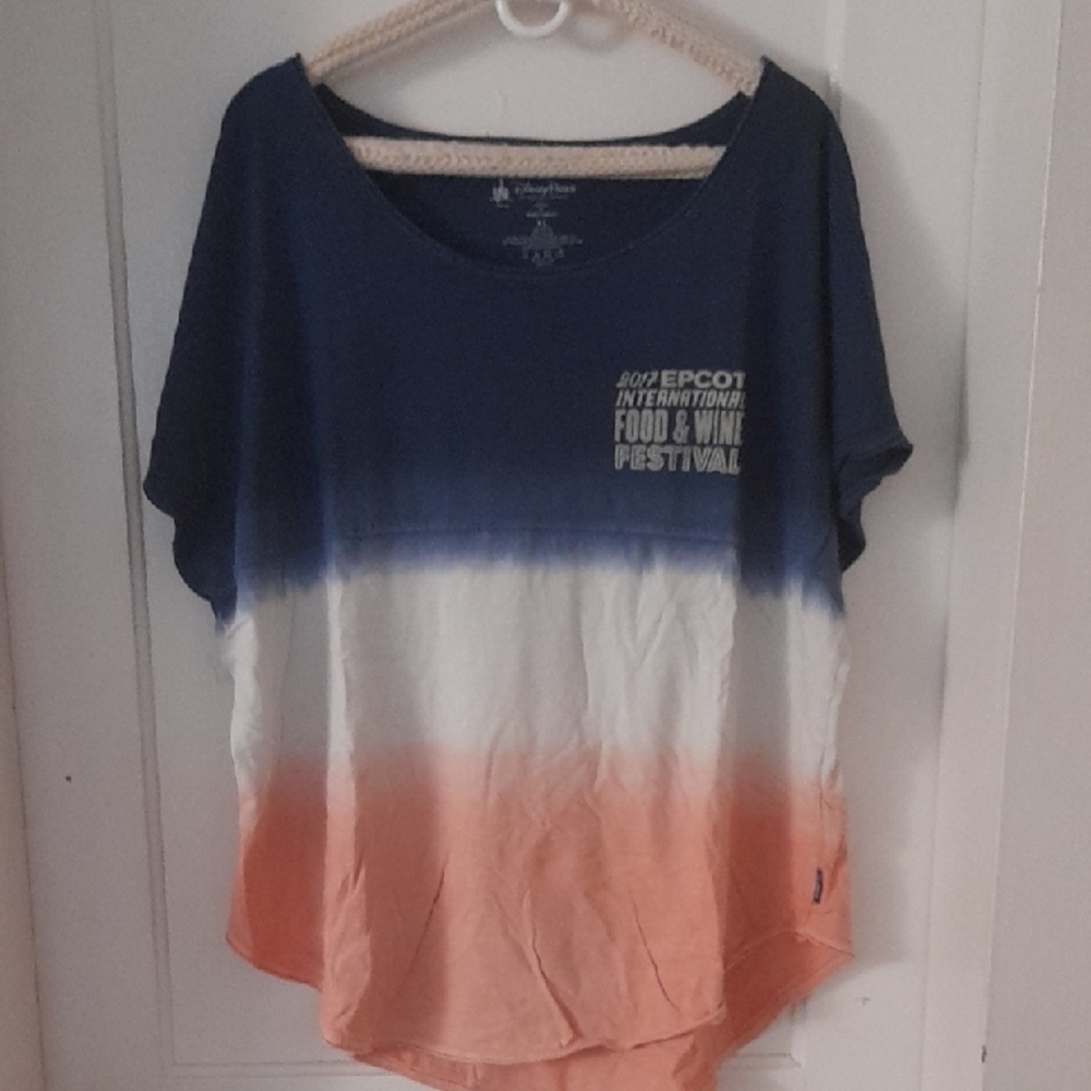 Official Walt Disney World Spirit Jersey Epcot Int. Food & Wine Festival 2017 XL